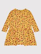 Sukienki i spódniczki dla dziewczynek - Coccodrillo Sukienka codzienna ZC1129103SUS Żółty Regular Fit - miniaturka - grafika 1