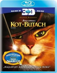 IMPERIAL CINEPIX Kot w butach 3D - Kino familijne Blu-Ray - miniaturka - grafika 1