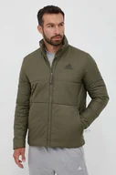 Kurtki męskie - adidas kurtka męska kolor zielony zimowa - miniaturka - grafika 1