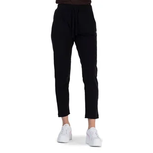 Spodnie Champion C Logo Fleece Slim Joggers 116609-KK001 - czarne - Spodnie sportowe damskie - miniaturka - grafika 1