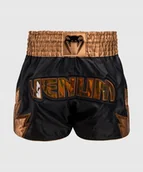 Kimona, stroje i obuwie - Venum Spodenki Muay Thai Inferno Black/Bronze M - miniaturka - grafika 1