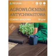 Agrowłókniny - Agrowłóknina MR DUO-LINE 50 g brązowo-czarna 0,8 x 10 mb - miniaturka - grafika 1