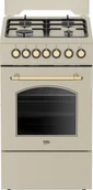 Kuchenki gazowo-elektryczne - Beko FSE52135DCRSN - miniaturka - grafika 1