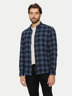 Blend Koszula 20717421 Granatowy Slim Fit - Koszule męskie - miniaturka - grafika 1