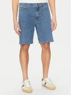 Spodenki męskie - Guess Jeans Szorty jeansowe M4YD37 D5M54 Niebieski Regular Fit - miniaturka - grafika 1