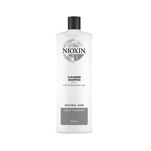 Nioxin 3D CARE SYSTEM 1 Cleanser Szampon oczyszczający 1000ml 0000063513 - Szampony do włosów - miniaturka - grafika 1