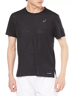 Koszulki męskie - ASICS T-shirt męski, czarny, S - grafika 1