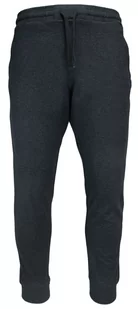 Spodnie Grafitowe Dresowe z Kieszonkami na Zamek, Sportowe, Męskie, ze Ściągaczami -PAKO JEANS - Pako Jeans - Spodnie męskie - miniaturka - grafika 1