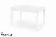 Stoły - Stół rozkładany ST42M 160x75 Biały - miniaturka - grafika 1