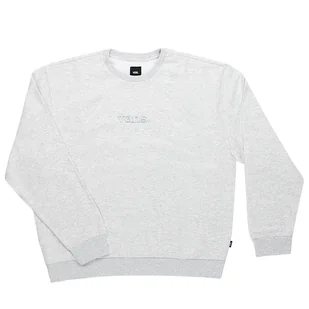 Bluza Vans Essential Relaxed Crew VN000H911QI1 - szara - Bluzy męskie - miniaturka - grafika 1