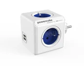Listwy zasilające - PowerCube Original 4 gniazda 2x USB niebieski 2202BL/FROUPC - miniaturka - grafika 1