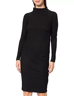 Noppies Sukienka damska Nurs Ls Heather, Black - P090, 36 - Sukienki ciążowe - miniaturka - grafika 1