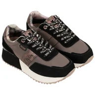 Półbuty damskie - Sneakersy damskie Anekke 39370-765 brązowo-czarne 37 - miniaturka - grafika 1