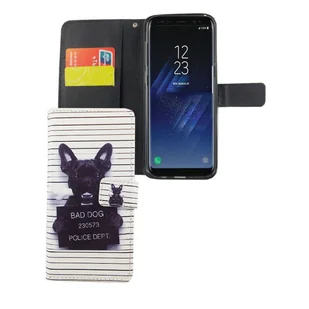 Etui na telefon komórkowy Etui na telefon komórkowy Samsung Galaxy S8+ Plus Bad Dog White - Etui i futerały do telefonów - miniaturka - grafika 1