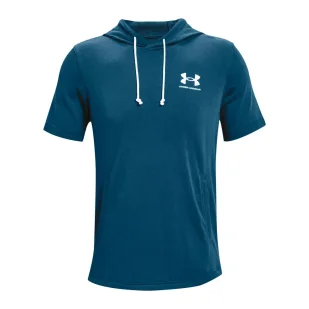 Koszulka męska Under Armour RIVAL TERRY LC SS HD - Koszulki sportowe męskie - miniaturka - grafika 5