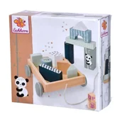 Klocki - Drewniana taczka z klockami - Simba - miniaturka - grafika 1