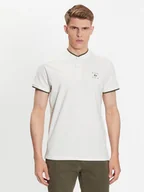 Koszulki męskie - Blend Polo 20715179 Biały Regular Fit - miniaturka - grafika 1