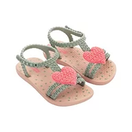 Buty dla dziewczynek - Ipanema Chłopcy, dziewczynki My First Baby, BEIGE/zielony/różowy, 19,5 EU, Beżowy, zielony, różowy, 19.5 EU - miniaturka - grafika 1