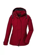 Kurtki damskie - G.I.G.A. DX Damska kurtka softshellowa/kurtka outdoorowa z odpinanym kapturem GW 23 WMN SFTSHLL JCKT, czerwona, 40, 42211-000 - miniaturka - grafika 1