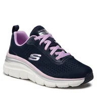 Sneakersy damskie - SKECHERS Sneakersy Make Moves 149277/NVLV Nvy/Lavender - miniaturka - grafika 1