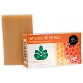 Mydła - POWRÓT DO NATURY POWRÓT DO NATURY naturalne mydło z woskiem pszczelim 100g - miniaturka - grafika 1