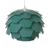 Lampy sufitowe - Beliani Lampa wisząca Lampa wisząca zielona SEGRE 71650 - miniaturka - grafika 1