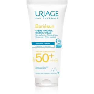 Uriage Bariésun mineralny krem ochronny do twarzy i ciała SPF 50+ wodoodporny 100 ml - Kremy do twarzy z filtrem - miniaturka - grafika 1