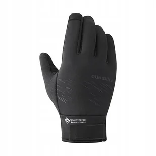 Rękawiczki Shimano OCIEPLANE WINDSTOPPER r.S czarne - Rękawiczki rowerowe Rękawiczki Shimano OCIEPLANE WINDSTOPPER r.S czarne - Rękawiczki rowerowe - miniaturka - grafika 1