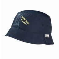 Czapki dla dzieci - Dziecięcy kapelusz Jack Wolfskin AT HOME BUCKET HAT K night blue - S - miniaturka - grafika 1