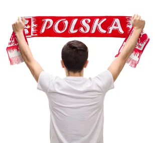 Godan Szalik Kibica Bia/cze Polska 130cm Go - Kartki okolicznościowe i zaproszenia - miniaturka - grafika 4