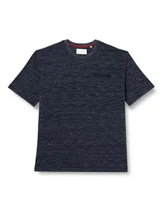 TOM TAILOR T-shirt męski, 32450 - Sky Captain Blue Stripy Inject, L - Koszulki męskie - miniaturka - grafika 1