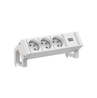 BACHMANN DESK2 biały 3xUTE 0,2m GST18 RAL9010