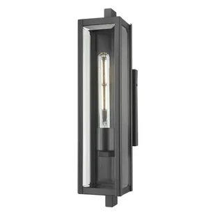 Dover kinkiet elewacyjny 1xE27 czarny W01088BK - Lampy ogrodowe - miniaturka - grafika 1