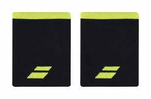 Frotka Babolat  Logo Jumbo Wristband Black/Aero - Tenis ziemny - miniaturka - grafika 1