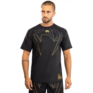 Venum Serpenti Dry Tech Koszulka Treningowa Black/Silver/Gold - Kimona, stroje i obuwie - miniaturka - grafika 1