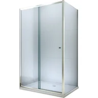 Kabiny prysznicowe - MEXEN Apia kabina prysznicowa rozsuwana 100x80 cm transparent chrom 8 840-100-080-01-00 - miniaturka - grafika 1