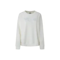 Bluzy damskie - PEPE JEANS BLUZA DAMSKA CACEY FUTURE ECRU r.M - miniaturka - grafika 1