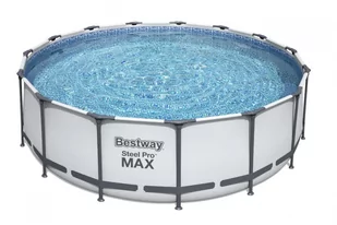 Basen stelażowy Steel Pro MAX 457x122 15FT BESTWAY 5w1 + Akcesoria - Baseny ogrodowe - miniaturka - grafika 2