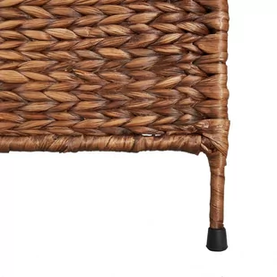 Parawan pokojowy 5-panelowy, brązowy, 205x180 cm, hiacynt wodny Lumarko! - Parawany - miniaturka - grafika 9