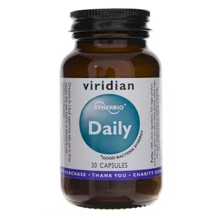 Viridian Daily Synbiotic (30 kapsułek) Viridian - Układ pokarmowy - miniaturka - grafika 1