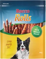 Przysmaki dla psów - Rocco Rocco Rolls pałeczki do żucia - Kaczka, 6 x 200 g - miniaturka - grafika 1