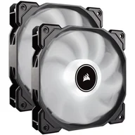 Wentylatory komputerowe - Corsair Air Series AF140 LED White 140mm Dual Pack | (CO-9050088-WW) - miniaturka - grafika 1