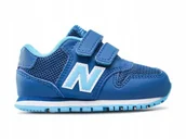 Buty dla dziewczynek - BUTY dziecięce NEW BALANCE 500 IV500BV1 20 rzepy - miniaturka - grafika 1