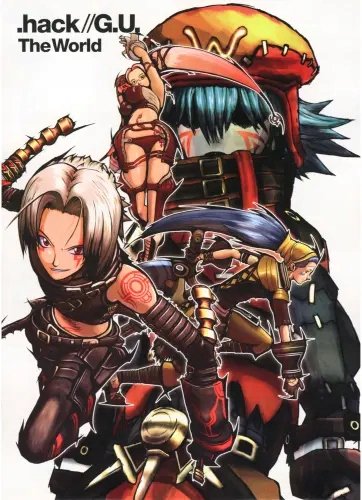 Plakat Anime Manga .hack dhs_040 A3 (custom)