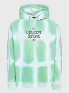 Bluzy męskie - Volcom Bluza Trippin Dye A4112306 Zielony Loose Fit - miniaturka - grafika 1