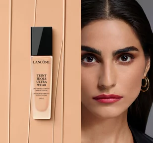 Lancome Teint Idole Ultra Wear podkład o przedłużonej trwałości SPF 15 odcień 17 Ebene 30 ml - Podkłady do twarzy - miniaturka - grafika 4