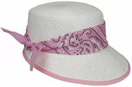 Czapki dla dzieci - Czapka z Daszkiem Slomiana Mevana Kids by Lipodo, różowy, 51 cm - miniaturka - grafika 1