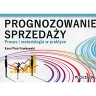 Marketing - Frankowski Karol Piotr Prognozowanie sprzedaży - Proces i metodologia w praktyce - dostępny od ręki, natychmiastowa wysyłka - miniaturka - grafika 1