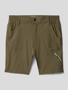 Spodnie i spodenki dla chłopców - Szorty z detalem z logo - grafika 1