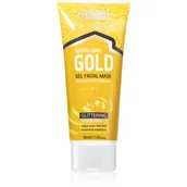 Maseczki do twarzy - Beauty Formulas złota rewitalizująca maska do twarzy 100 ml - miniaturka - grafika 1